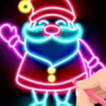 Draw Glow Christmas – Draw & Color